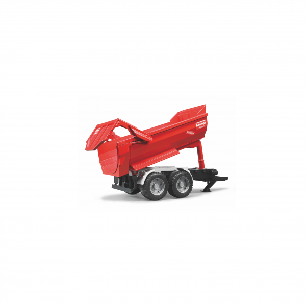Krampe tandemas halfpipe trailer