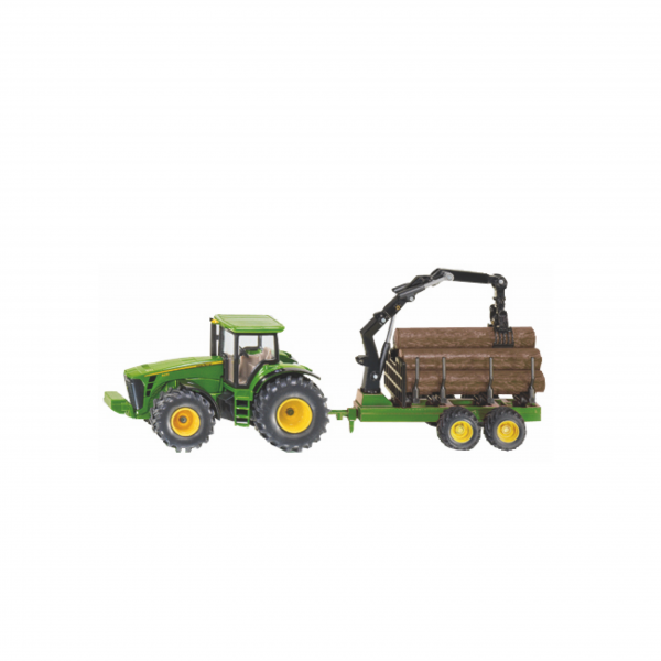 John Deere met houttransport