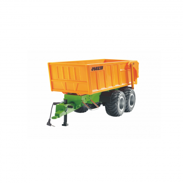 2-assige aanhanger met accu