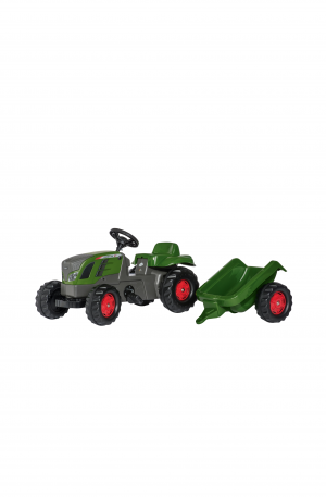 Fendt Vario 516 met aanhanger