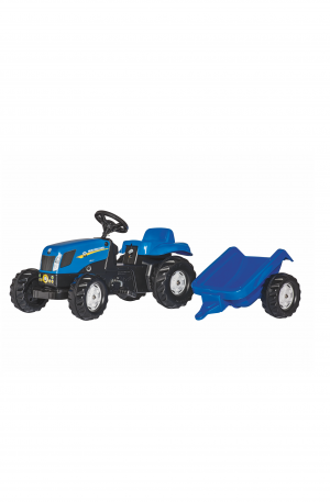New Holland TVT 190 met aanhanger