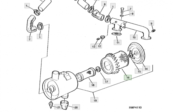 AL27158 Filterelement