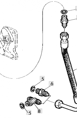 AL35677 Hydrauliekslang