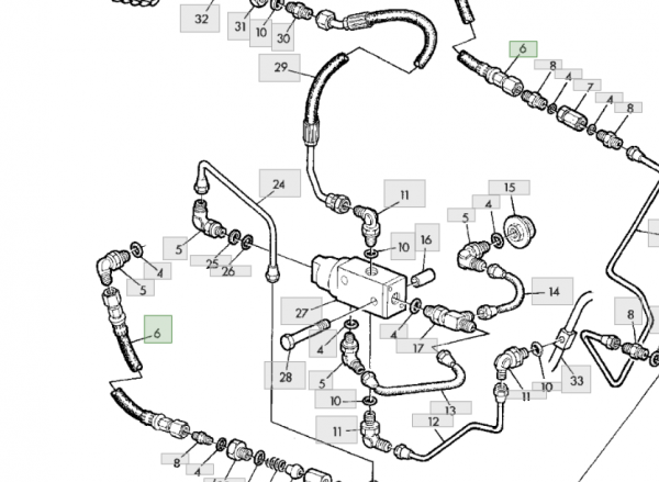 AL36198 Hydrauliekslang