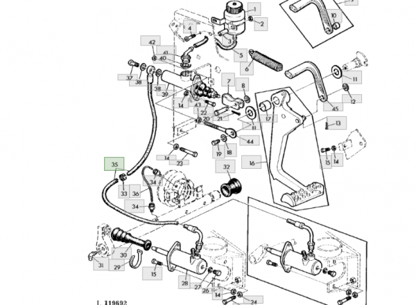 AL36491 Hydrauliekslang