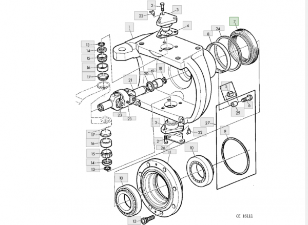 AL39339 Afdichtingsring