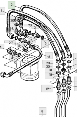 AL41621 Hydrauliekslang