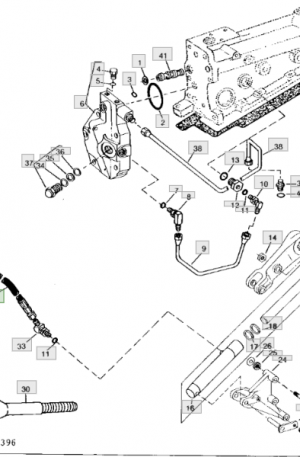 AR80894 Hydrauliekslang