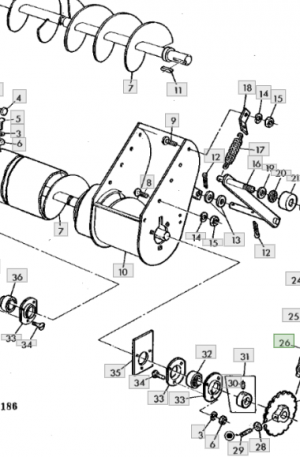 AZ35566 Rollenketting