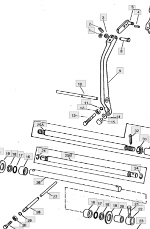 L55223 Stoterstang