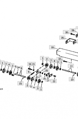 AE37412 Kettingtandwiel