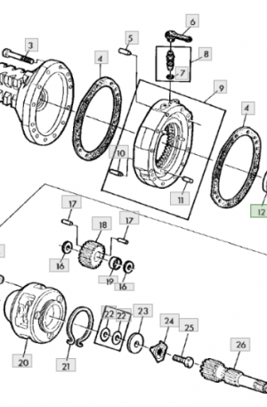 AL38357 Afdichtingsring