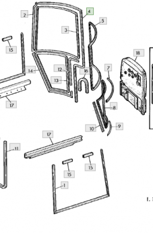 RE15998 Tochtstrip