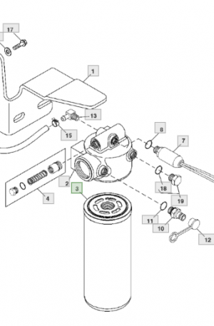 RE161181 Oliefilter