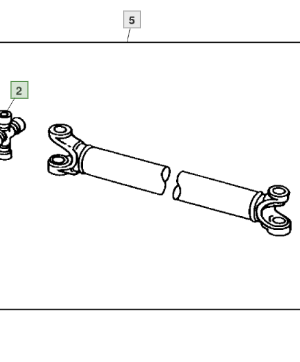 RE37355 Kruiskoppeling