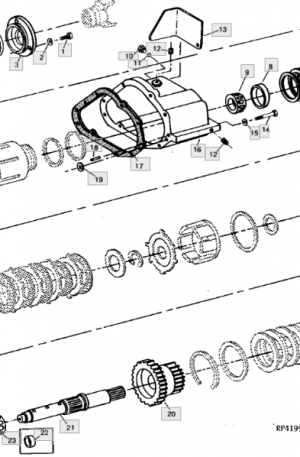 RE14439 Afdichtingsring