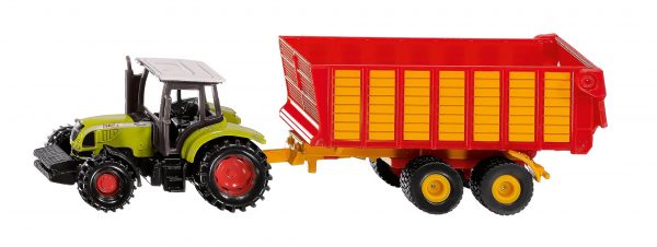 Claas met silagewagen