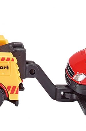 Afsleepwagen met auto