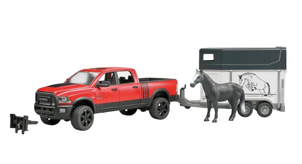 RAM 2500 Power wagon met paardentrailer