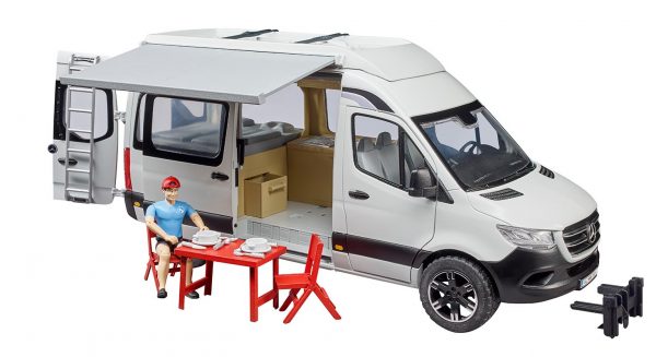 MB Sprinter camper met chauffeur
