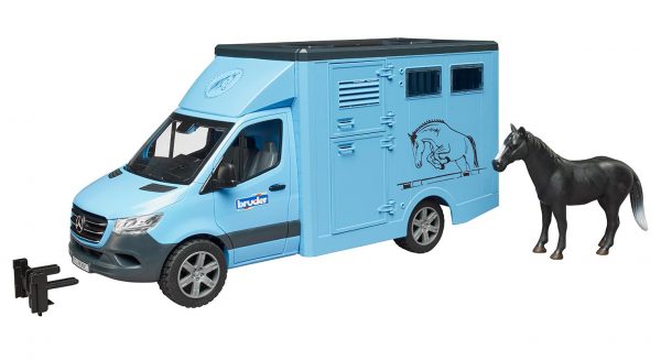 MB Sprinter met paardentransporter + paard