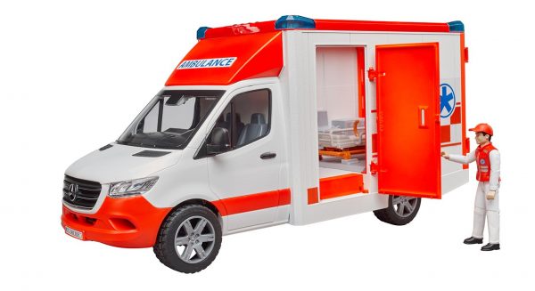 MB sprinter ambulance met chauffeur