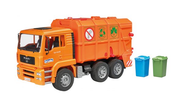 MAN TGS vuilniswagen (oranje)