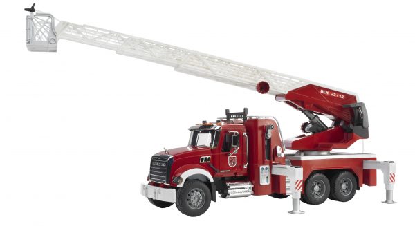 Mack Granit brandweerladderwagen incl. waterpomp