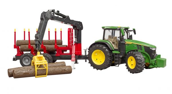 John Deere 7R 350 boomstam trailer