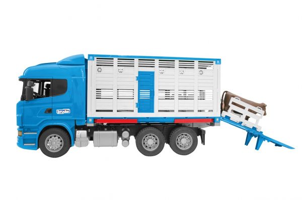 Scania R-Series veetransportwagen + koe
