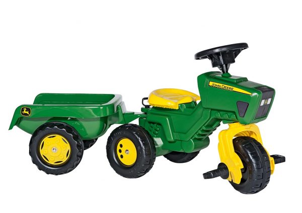 RollyTrac John Deere + aanhanger