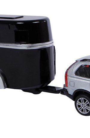 Volvo XC90 met paardentrailer