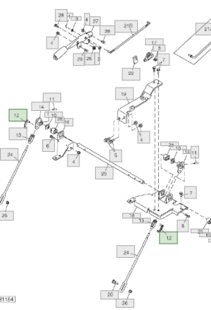 45M7065 Verende splitpen