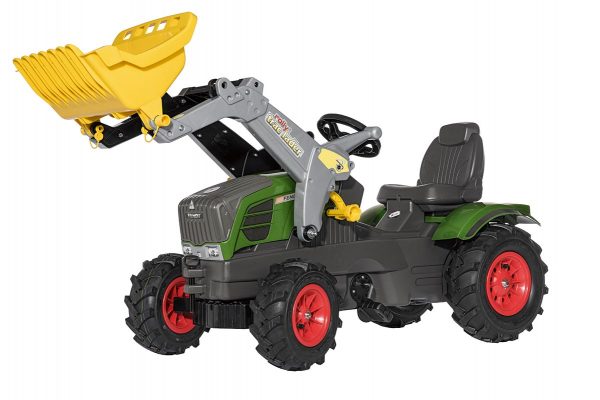 XXL rollyFarmtrac Fendt 211 Vario+voorlader+luchtbanden