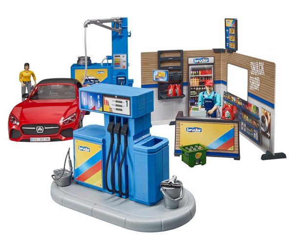 Tankstation en car wash