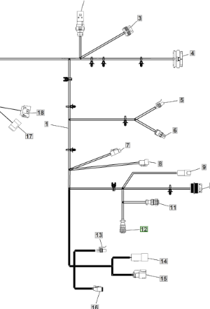 AE44392 Elektr. connectr assemblage