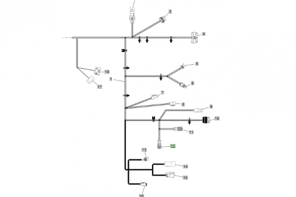 AE44392 Elektr. connectr assemblage