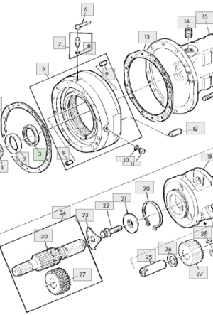 AL38358 Afdichtingsring