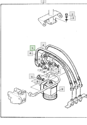 AL41279 Hydrauliekslang