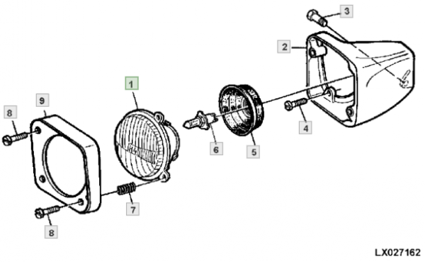 AL56091 Koplamp