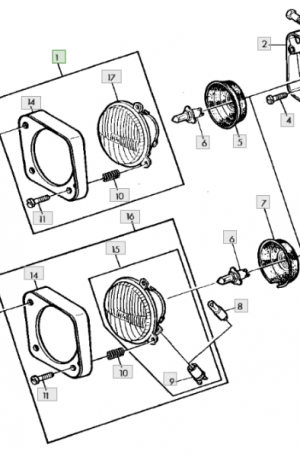 AL65754 Koplamp