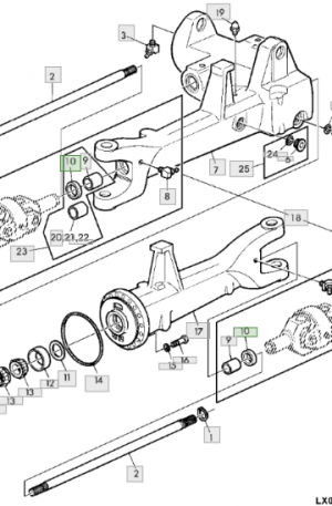 AL68702 Afdichtingsring