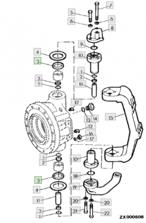 AR86539 Afdichtingsring