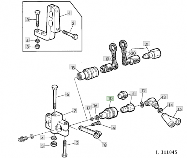 AL27026 Hydrauliek-snelkoppeling