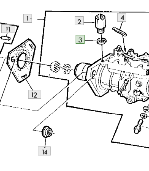 CD16374 Sluitring