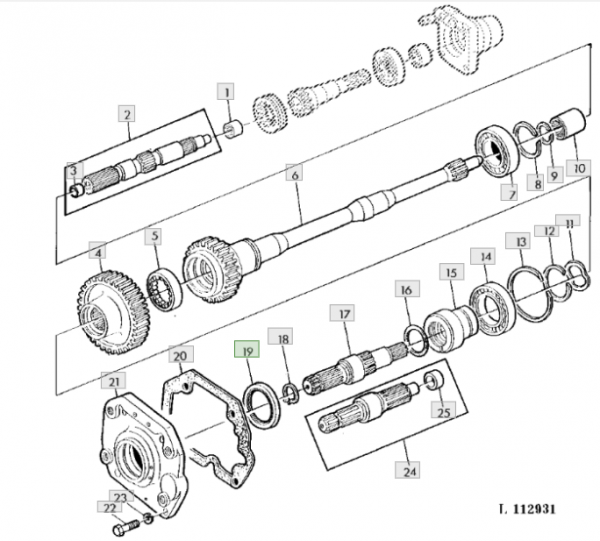 AL68619 Afdichtingsring