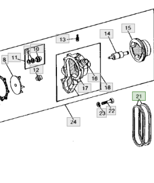 Ar86496 Riemenset