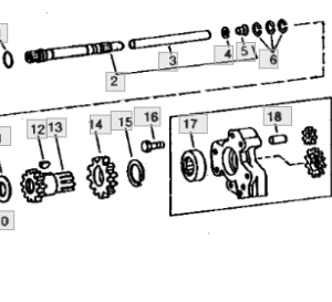 JD8729 Cilindrisch rollager