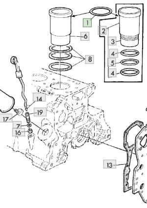 R46906 Afstandsring